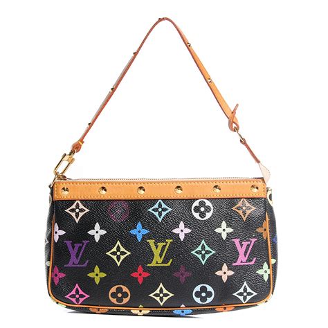 louis vuitton monogram multicolor pochette|louis vuitton multi pochette crossbody.